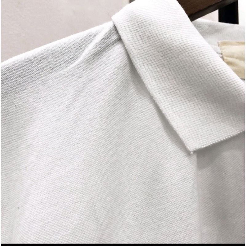 Áo PoLo form rộng  phong cách Hàn Quốc cổ bẻ⚡𝙃𝙖̀𝙣𝙜 𝙘𝙖𝙤 𝙘𝙖̂́𝙥⚡Áo PôLô unisex  in chữ Essential trước ngực nam nữ siêu hot