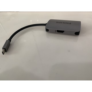 CÁP TYPE-C SANG HDMI + VGA PHILIPS DLK5512C