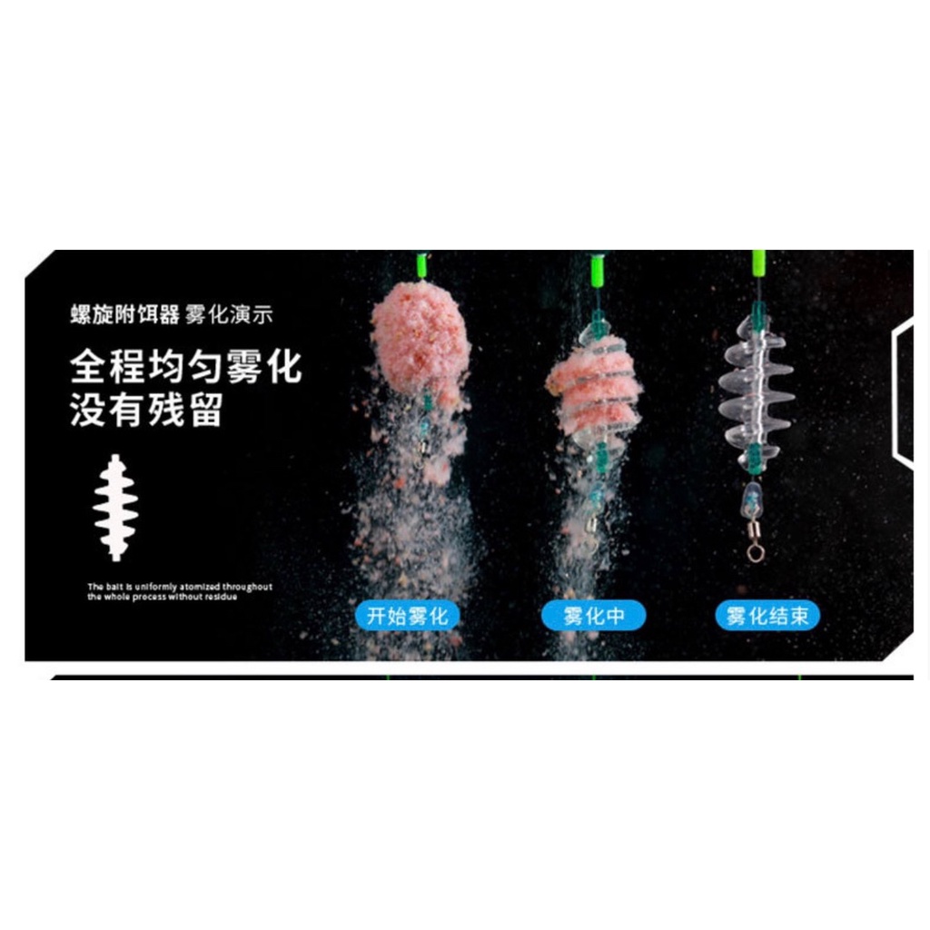 Trục Ohu làm sẵn có xoắn giữ mồi tiện dụng, đủ size_giá rẻ