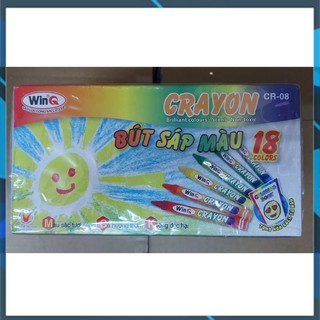 BÚT SÁP MÀU CRAYON 18 MÀU