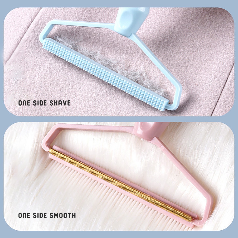 Dụng Cụ Tẩy Xơ Vải Lông Tơ Quần Áo Cầm Tay/Cây Lăn Xơ Vải Bằng Nhựa Thủ Công/Dụng Cụ Cọ Cạo Quần Áo Áo Len Áo Khoác Len HOME07