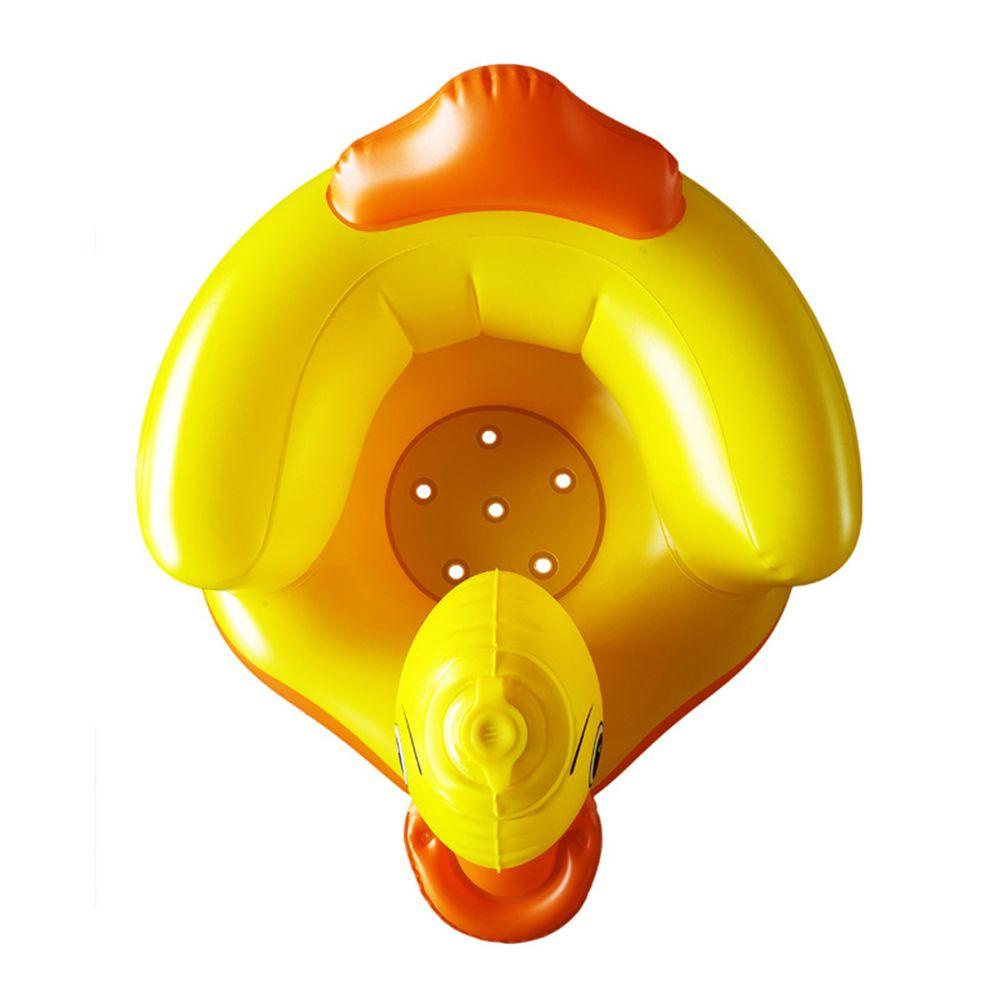 Ghế Ngồi Hình Chú Vịt Vàng Bơm Hơi Bằng PVC Dành Cho Bé