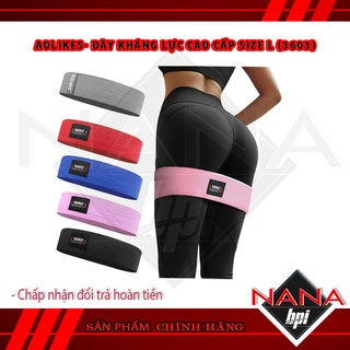 Dây kháng lực tập ngực eo mông chân Phụ Kiện Aolikes Cao Cấp Chính hãng miniband tập mông (3603)