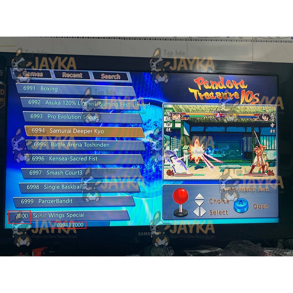 Máy Game Thùng PANDORA Box Arcade 7000 games | Game thùng 8x 9x - Trở về tuổi thơ | BigBuy360 - bigbuy360.vn