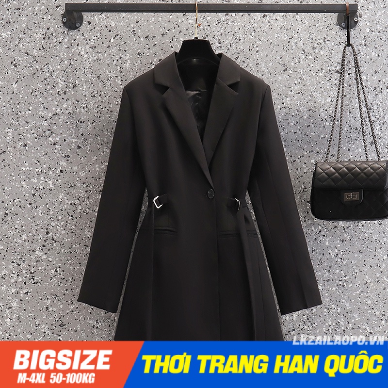 BIGSIZE Nữ (45-100kg) Áo vest nữ blazer khoác form rộng thời trang thanh lịch - Phong cách Hàn Quốc - quảng châu cao cấp