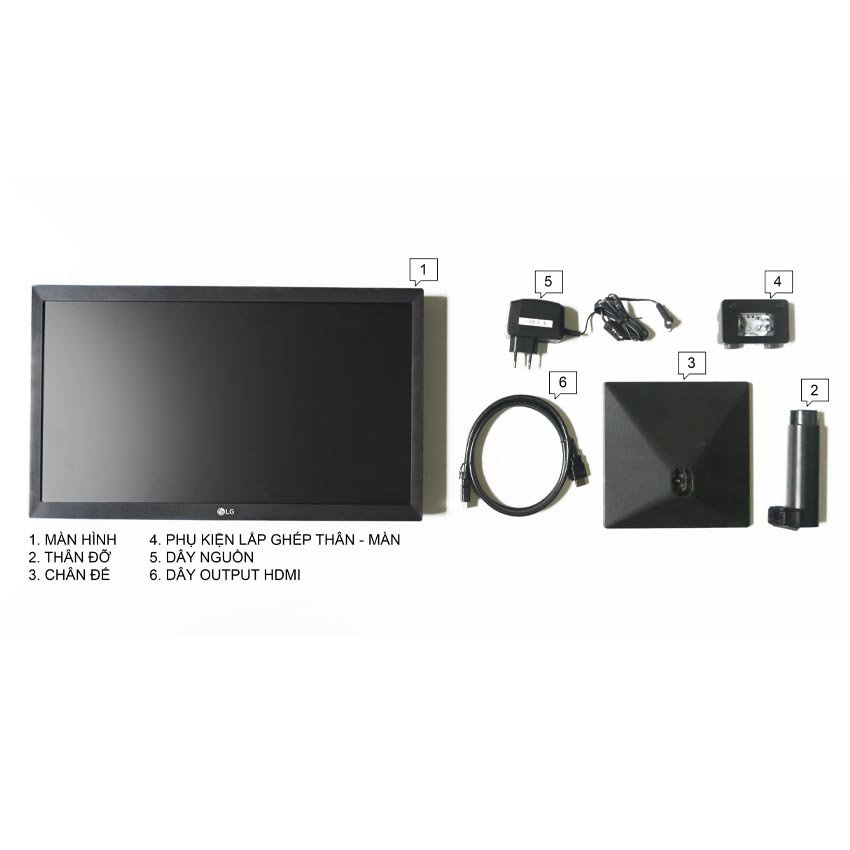 Màn hình LG 20MK400H-B (19.5 inch/HD/LED/200cd/m²/HDMI+VGA/60Hz/5ms) | WebRaoVat - webraovat.net.vn