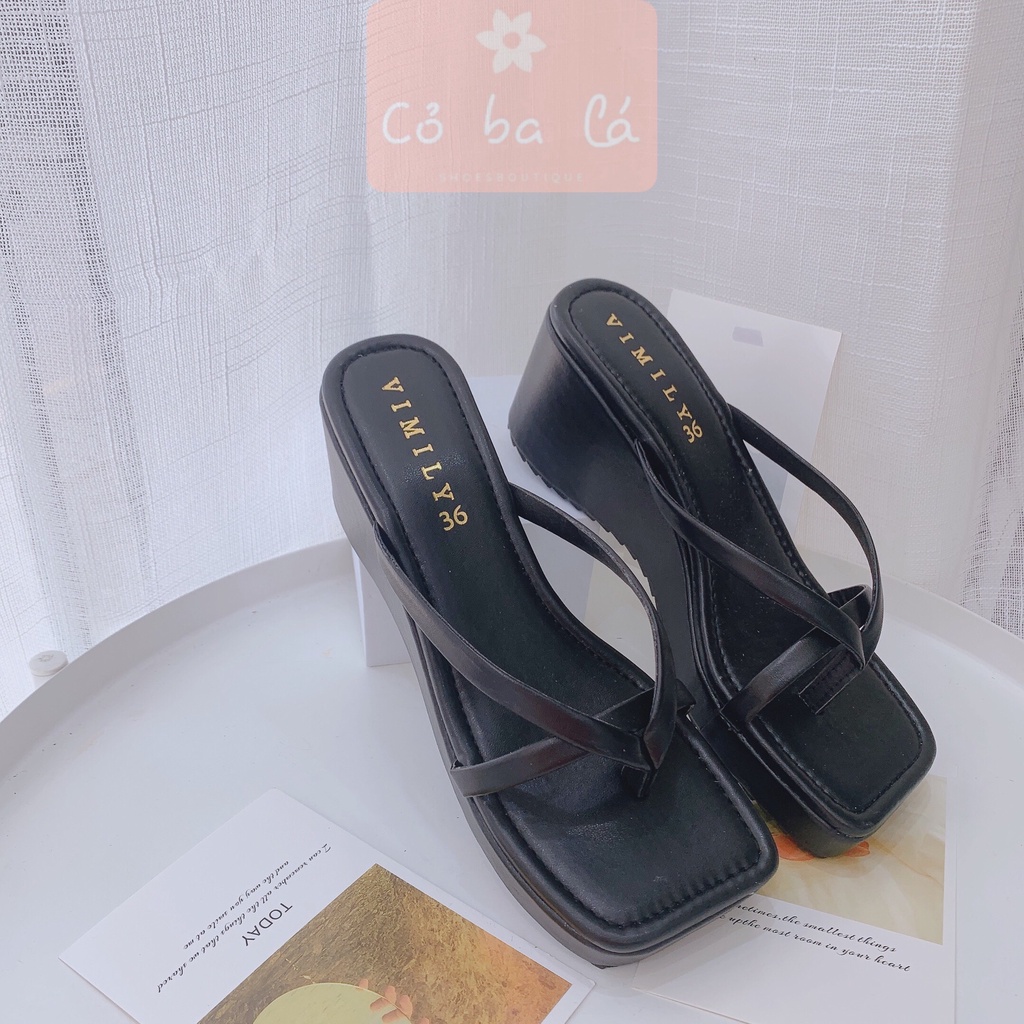 DÉP LÊ COBALA SHOES - DÉP XUỒNG NỮ THỜI TRANG 7 PHÂN CAO CÂP -  D20093100 D22060400
