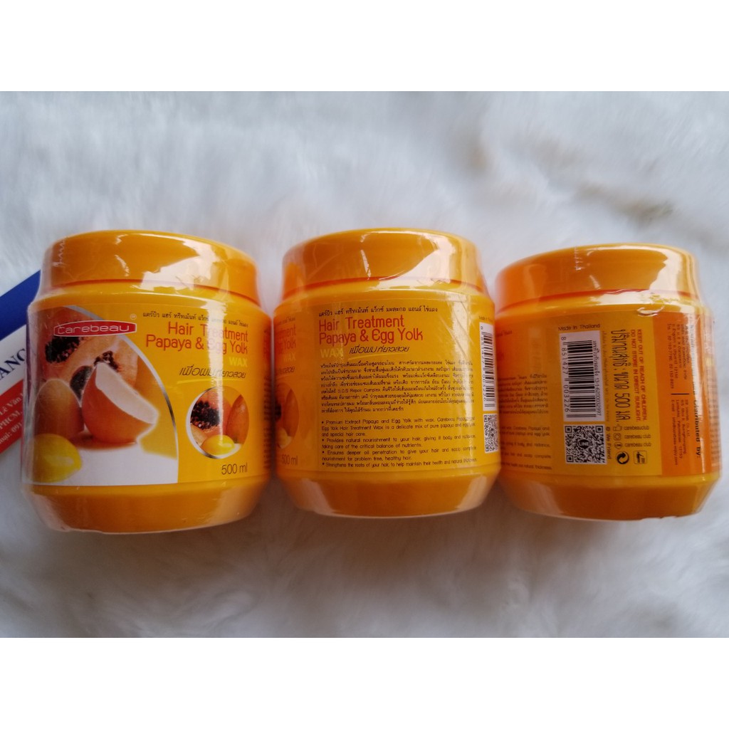 Kem Ủ Tóc Carebeau - Thái Lan 500ml