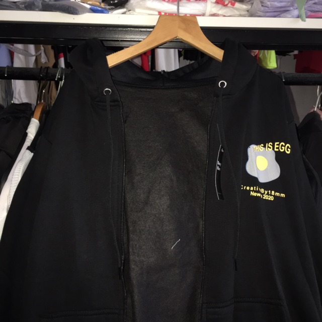 Áo Khoác Nỉ Hoodie EGGS Unisex (ẢNH THÂT) | BigBuy360 - bigbuy360.vn