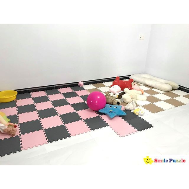 THẢM XỐP CHO BÉ - KHÔNG MÙI-COMBO : 20 miếng kích cỡ 1,2mx1,5m SMILE PUZZLE- TIÊU CHUÂN CHÂU ÂU