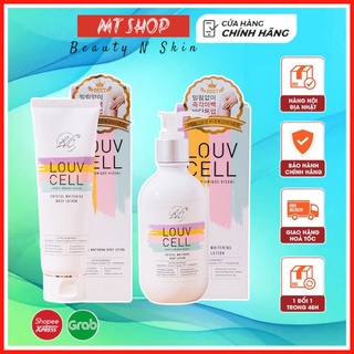 Sữa Dưỡng Thể Trắng Da LOUV CELL Crystal Whitening Body Lotion SPF5 250ml