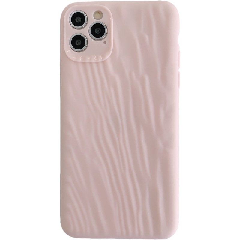 Ốp điện thoại TPU mềm bảo vệ bao phủ toàn diện họa tiết cát chảy đơn giản cho iPhone 11 Pro Max XS X XR 6 7 8 Plus SE | BigBuy360 - bigbuy360.vn