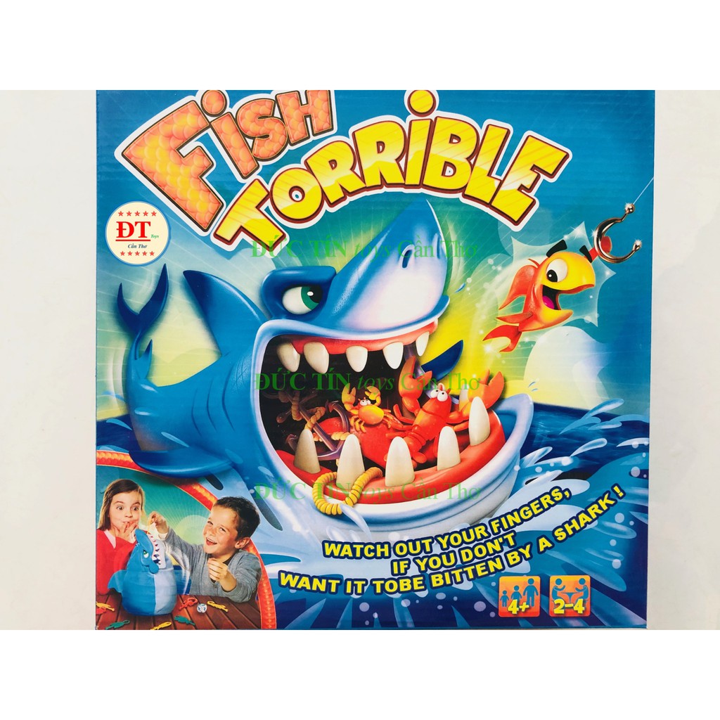 ĐỒ CHƠI BOARGAME CÂU CÁ MẬP FISH TORRIBLE
