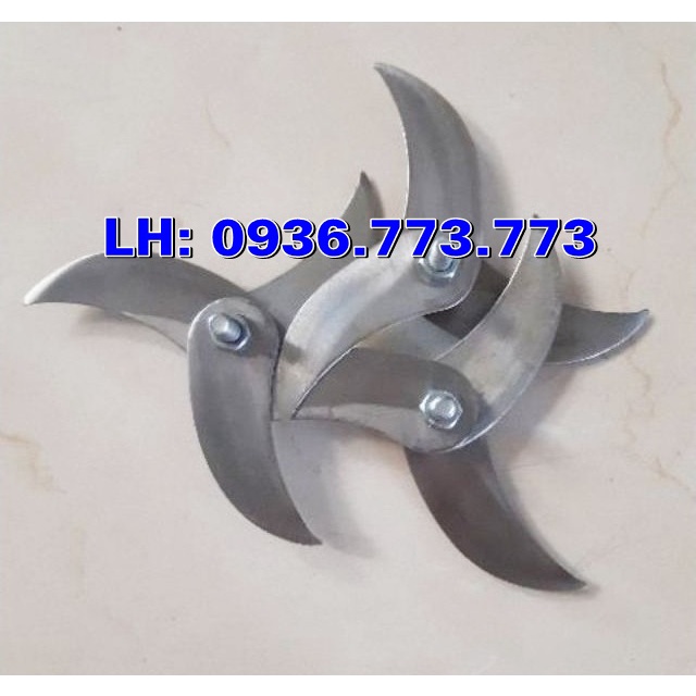 Dao máy xay giò chả lưỡi 3 cánh