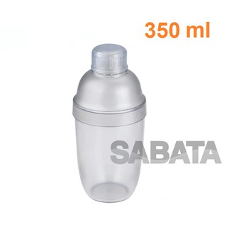 Bình lắc pha chế nhựa cocktail shaker 350ml