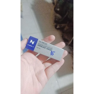 1 hộp 10 dao dưới máy vắt sổ