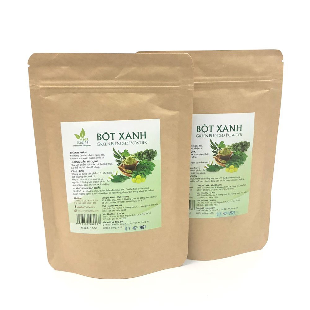 Bột xanh Viet Healthy 150gr