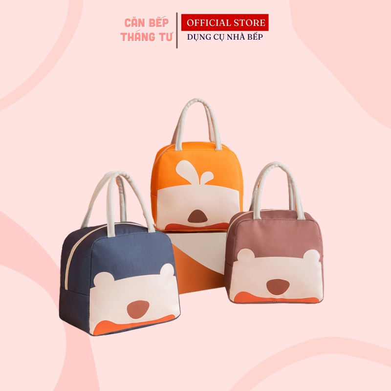 Túi đựng cơm giữ nhiệt đồ ăn dày dặn thời trang bảo quản thực phẩm tốt TGN02