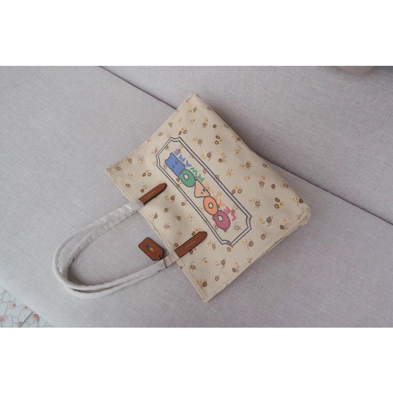 Túi COACH LADIES Shoulder Canvas tote ❌ code: coach 717 ⚠️