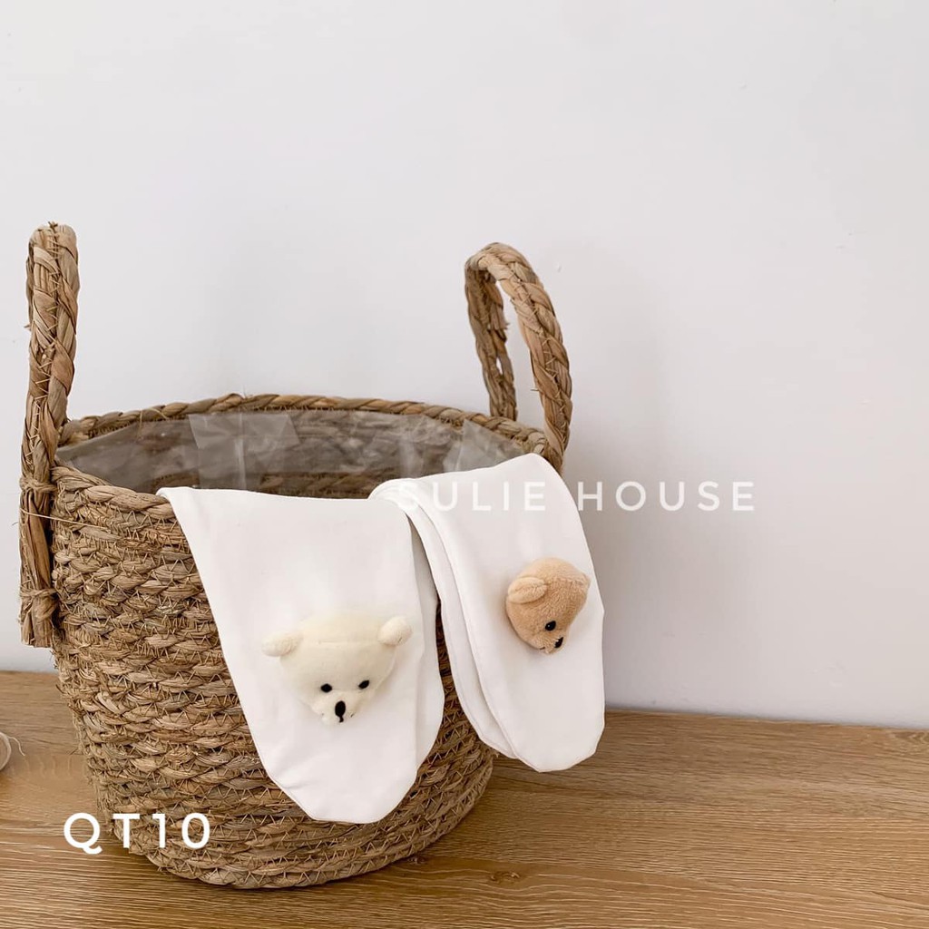 Quần tất hình gấu 3D - QT10
