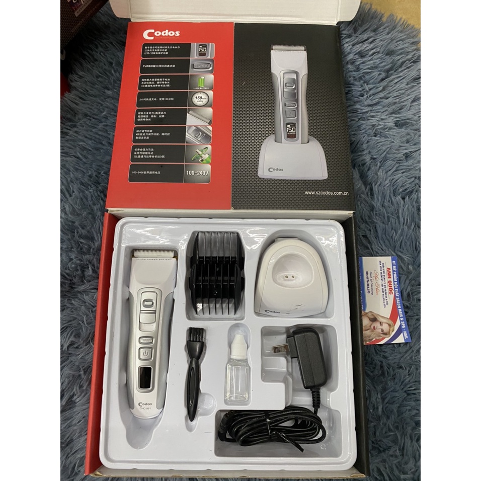 tông đơ cắt tóc codos 961
