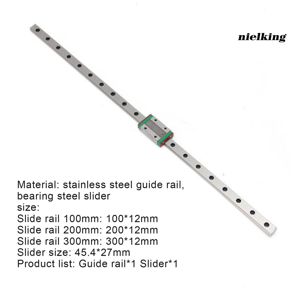 Thanh trượt và khối trượt định hướng  Mgn12 Mgn12H Cho Máy In 3D