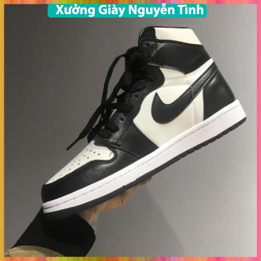 [ 𝐒𝐀𝐋𝐄 ĐẬ𝐌 ] Giày JORDAN PANDA Giày Thể Thao Jordan cao cổ Đen Trắng nam nữ, giày jd Cổ Cao Hot Trend 2021 | BigBuy360 - bigbuy360.vn