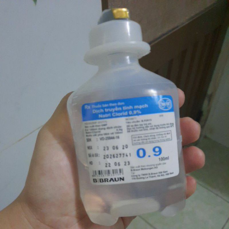 dung dịch muối truyền 100ml