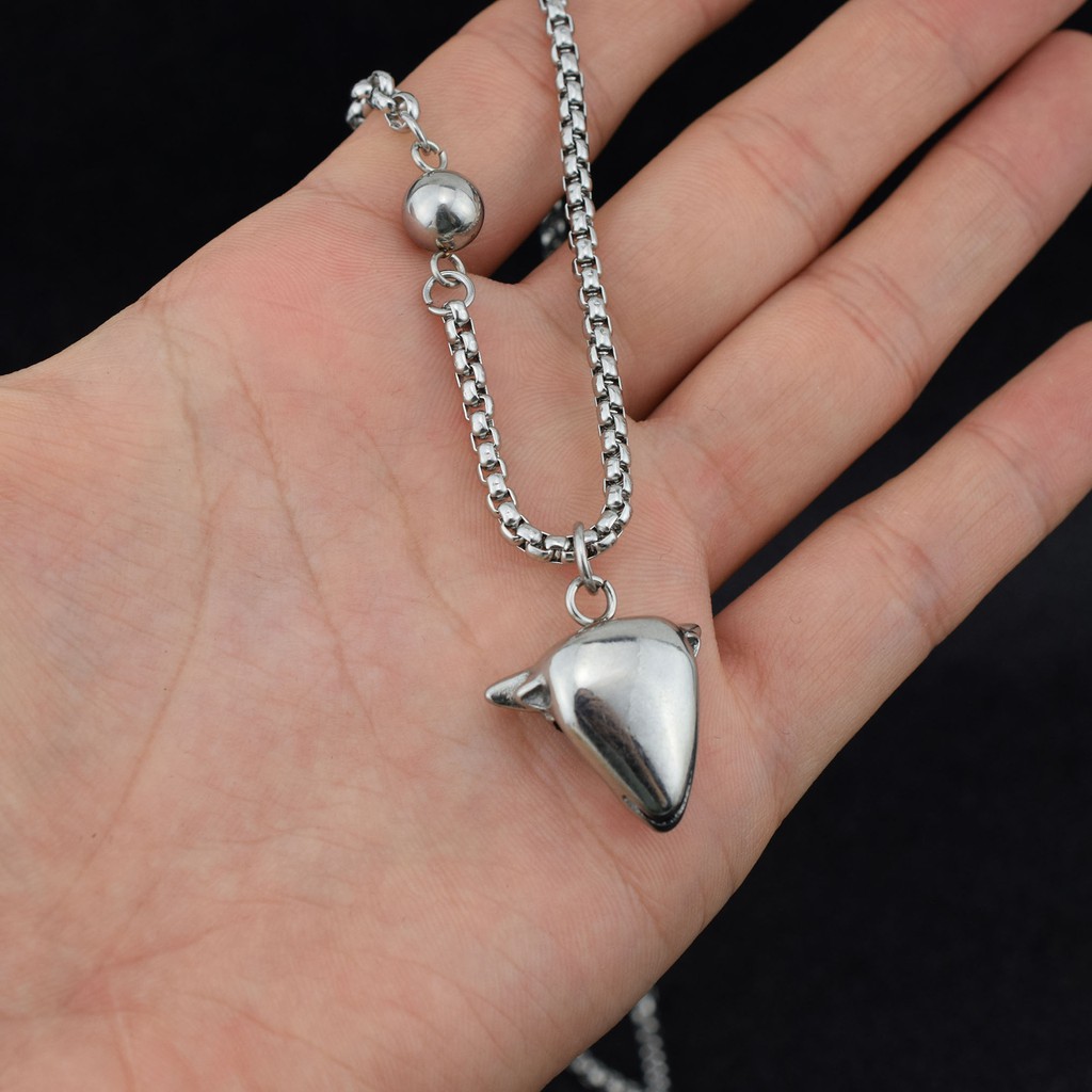 Vòng cổ Vương Nhất Bác, titan, không gỉ, không dị ứng