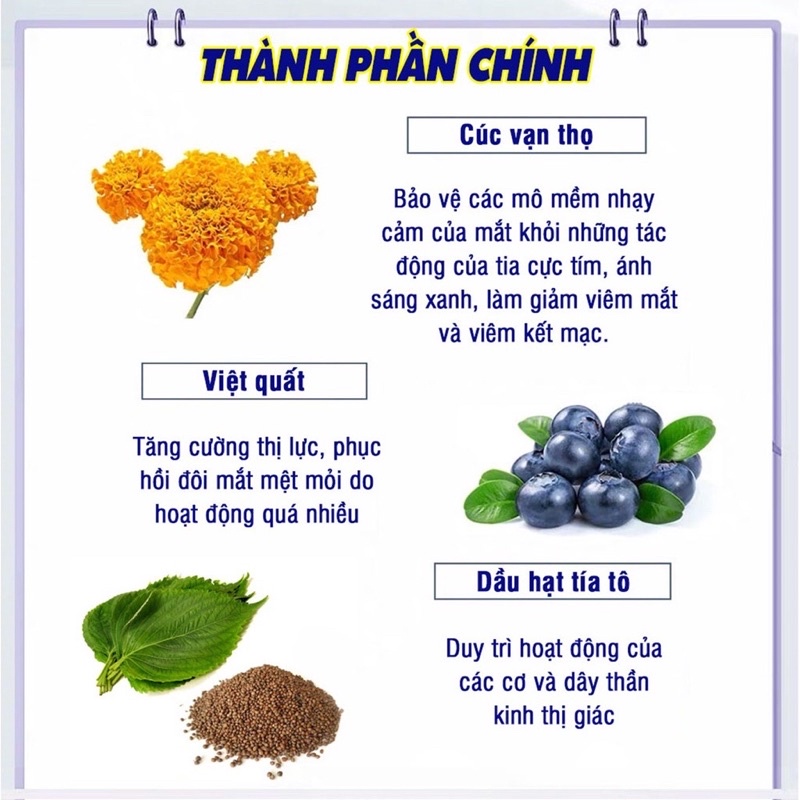 Viên uống bổ mắt DHC chiết xuất việt quất