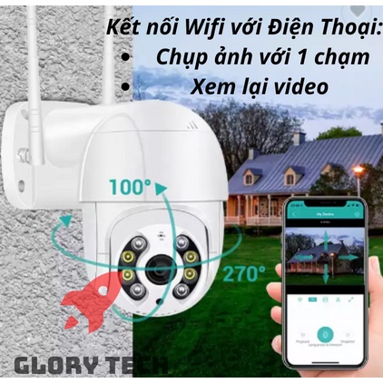 Camera Wifi Hisee-Se Thông Minh- Camera Gia Đình Chống trộm 360 Độ Đàm Thoại 2 Chiều| Kết nối Wifi