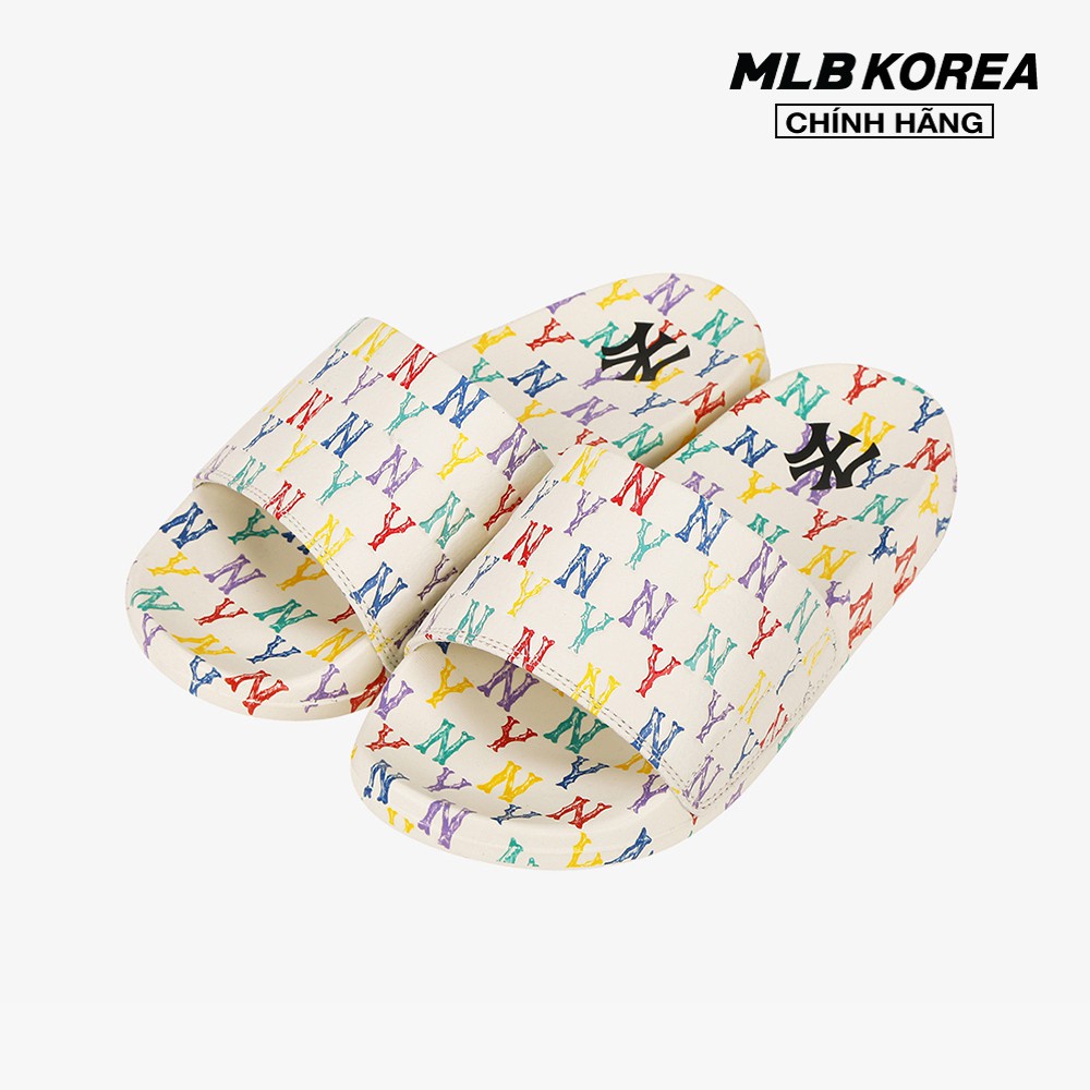 MLB - Dép quai ngang Multi Color Monogram 32SHHM111-50W