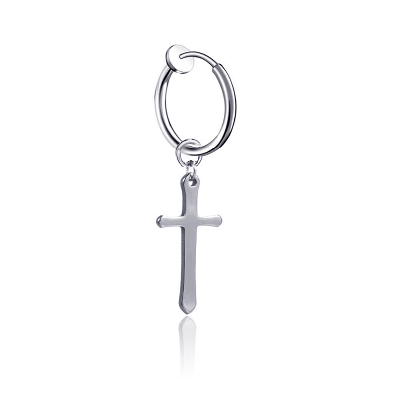 Khuyên Tai Hình Chữ Thập Năng Động Hợp Thời Trang