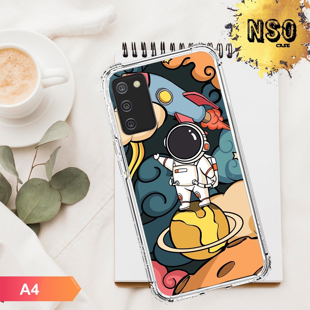 Ốp Lưng Samsung A03s - Samsung A03 In Hình Phi Hành Gia Đẹp Chất