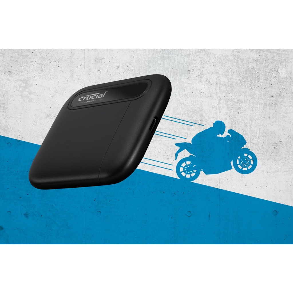 Ổ cứng gắn ngoài Crucial X6 1TB Portable SSD CT1000X6SSD9