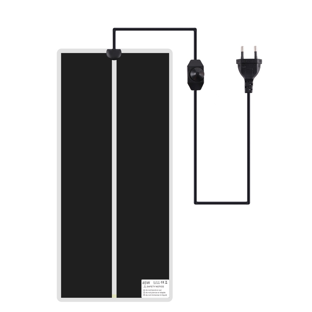 Thảm Làm Mát Nuôi Bò Sát 5-45W 0-35°C 1 Tấm Sưởi Ấm Điều Chỉnh Nhiệt Độ Cho Bò Sát