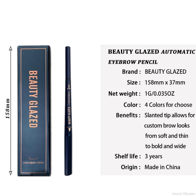 [Hàng mới về] Chì kẻ chân mày BEAUTY GLAZED 2 đầu chống nước chống thấm mồ hôi giữ màu tốt | BigBuy360 - bigbuy360.vn