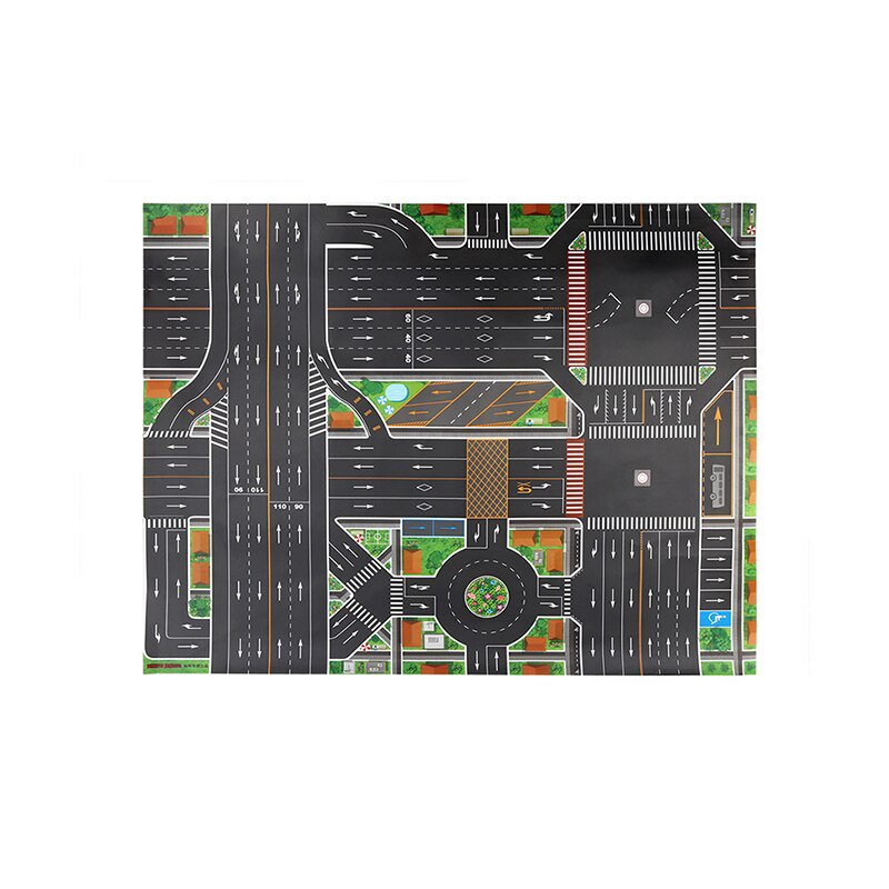 Thảm chơi hình bản đồ giao thông/xe cộ thành phố độc đáo cho bé