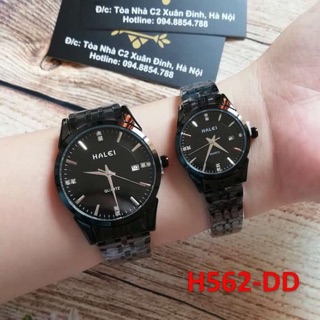 Đồng hồ nam nữ Halei 562M