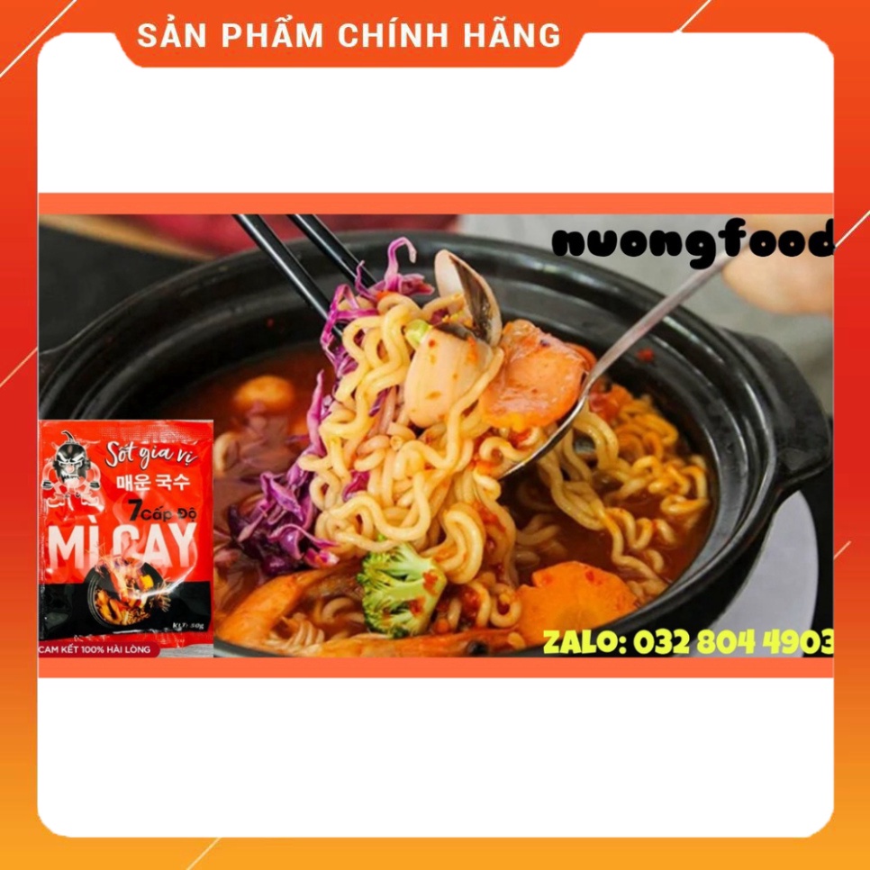 50G SỐT GIA VỊ MÌ CAY ĐẬM ĐÀ - NUONGFOOD