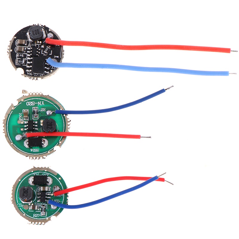 Bộ Điều Khiển Đèn Led 1 3w 17mm / 20mm Dc3.7V 1 Chế Độ 5