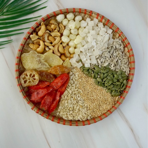 Vừng vàng rang sẳn,100garm, nhân làm bánh Trung Thu thập cẩm, thơm ngon, chất lượng tốt, dinh dưỡng cao, một loại gia vị