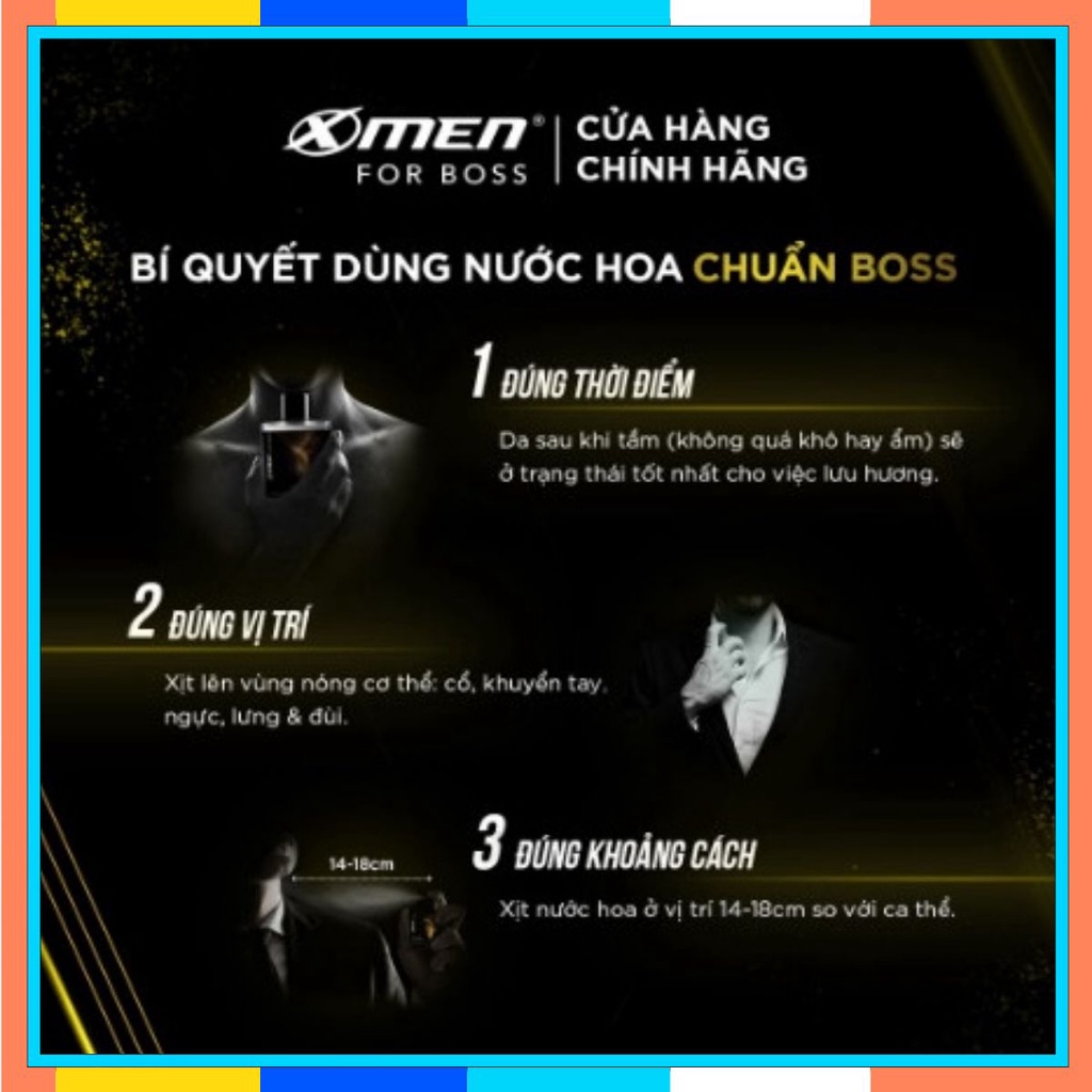 Nước hoa X-Men for Boss Luxury 49ml - Mùi hương sang trọng tinh tế.