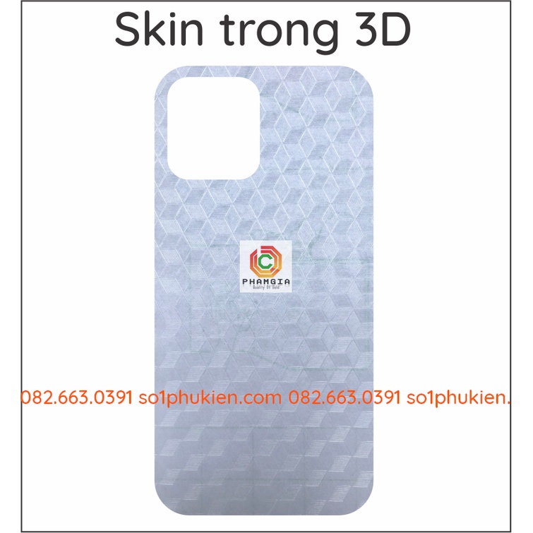 Miếng dán mặt lưng skin carbon iPhone 13 / 13 mini / 13 pro / 13 pro max