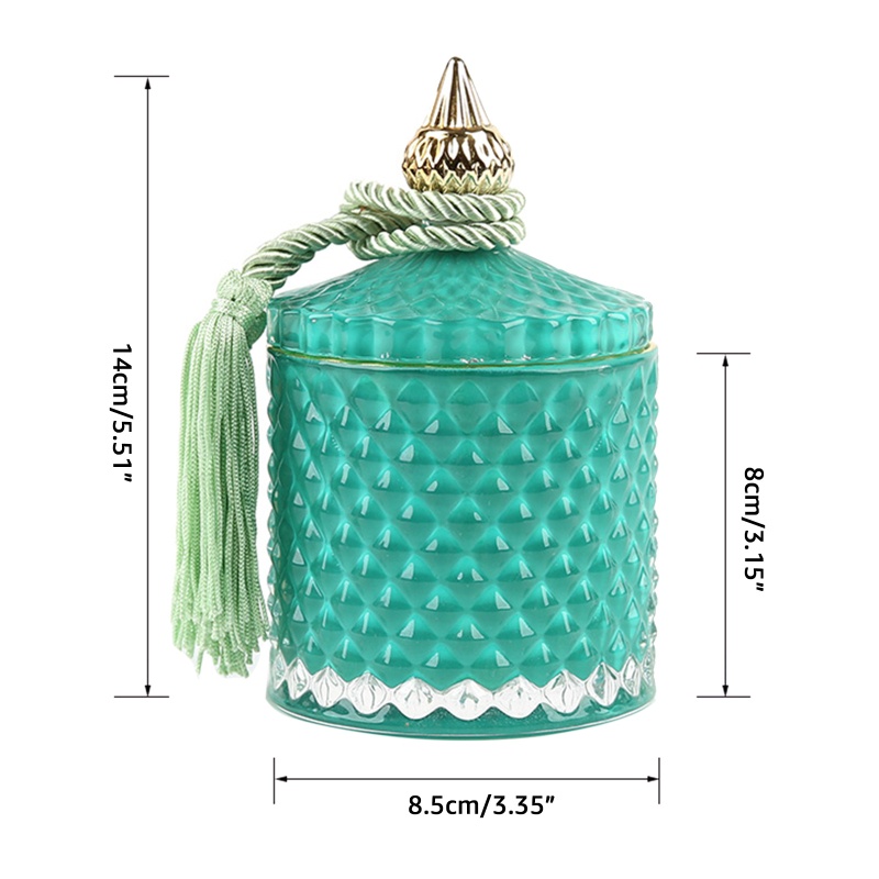 Giá Đỡ Đèn Cầy Bằng Thủy Tinh Siêu Lãng Mạn Trang Trí Nhà Cửa / Tiệc Cưới