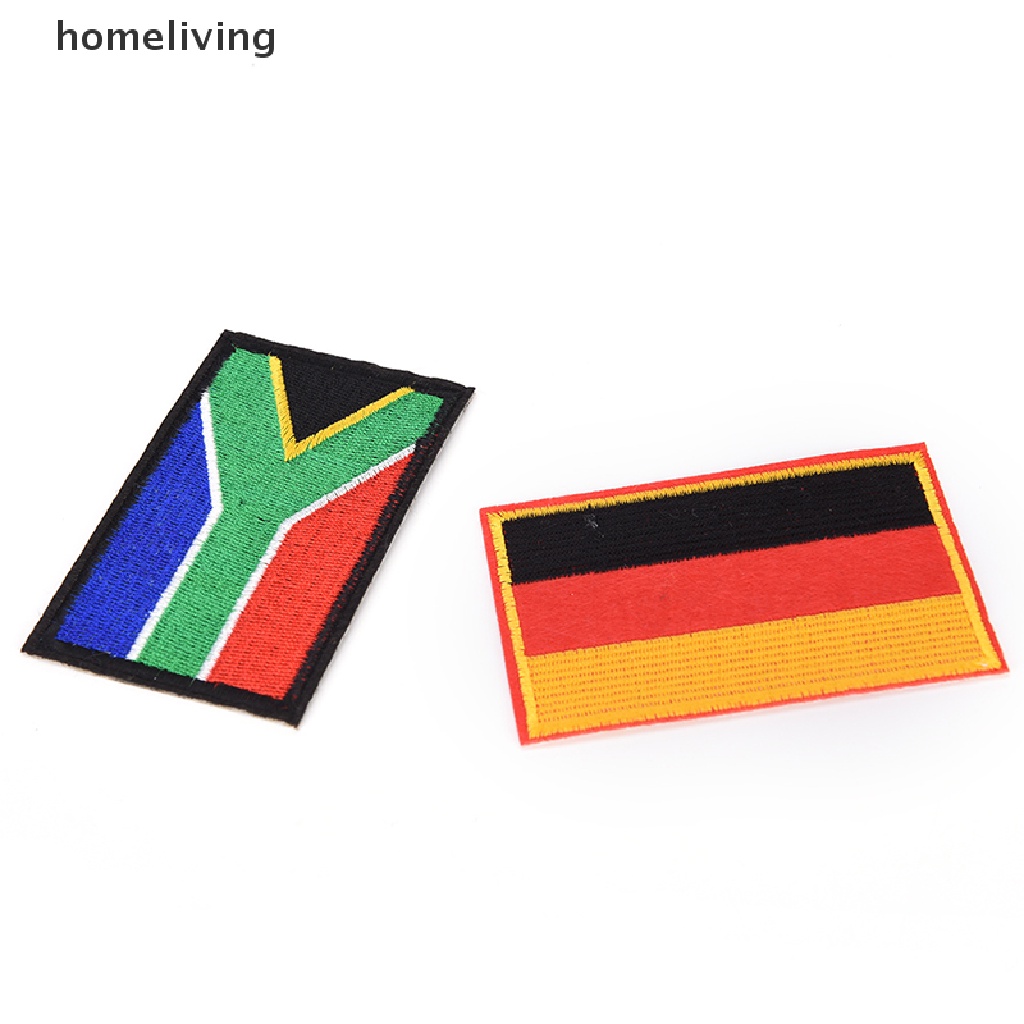 Miếng Dán Ủi Quần Áo Thêu Hình Quốc Gia