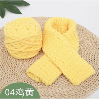 [Có video hướng dẫn] Set Đan khăn Len Bông Sữa choàng cổ Tự đan