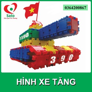 Đồ chơi xếp hình Sato 32 - 65 chi tiết