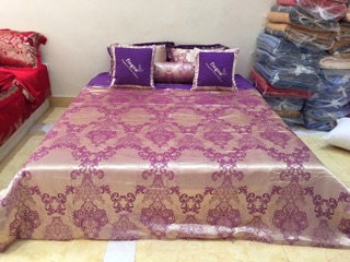 Sét7 món gấm lụa FIEGOA— Singapore cao cấp