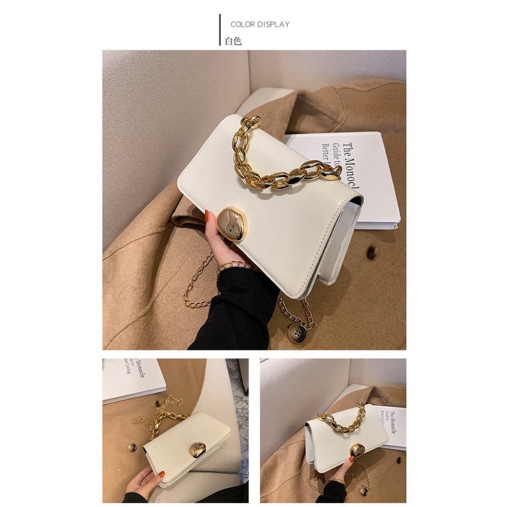 Túi xách nữ đeo chéo da trơn khóa tròn thời trang thanh lịch siêu xinh TX28 túi đeo vai Chip Xinh Bag | BigBuy360 - bigbuy360.vn